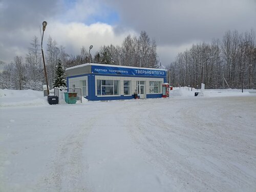 Gas station АЗС Газпром, Tver Oblast, photo
