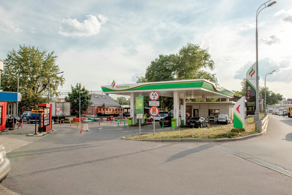 Gas station Tatneft, Moscow, photo