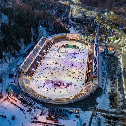 Медеу, спортивный комплекс, ул. Керей-Жанибек Хандар, 465, Медеуский ...