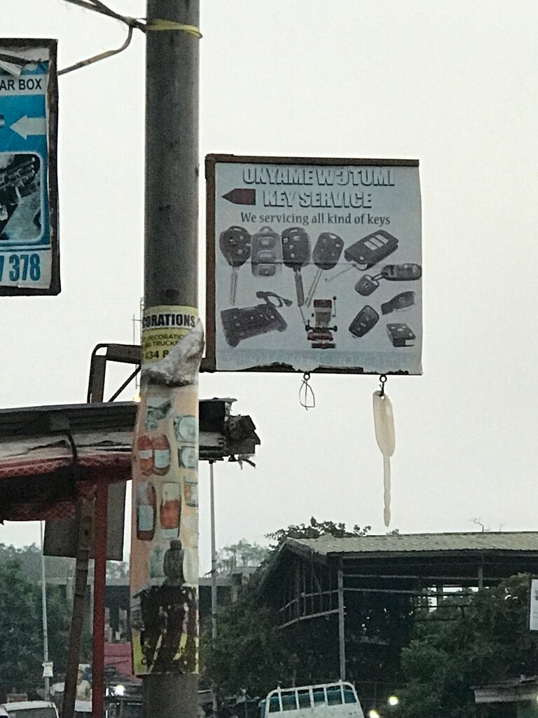 Metal items repair Nyame Wo Tumi Key Services, Accra, photo