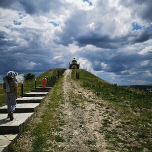 Nikolskaya Gora (Ulyanovsk Region, rabochiy posyolok Surskoye), cima de la montaña