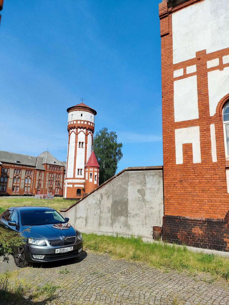 Достопримечательность Водонапорная башня Пехотных казарм, Балтийск, фото