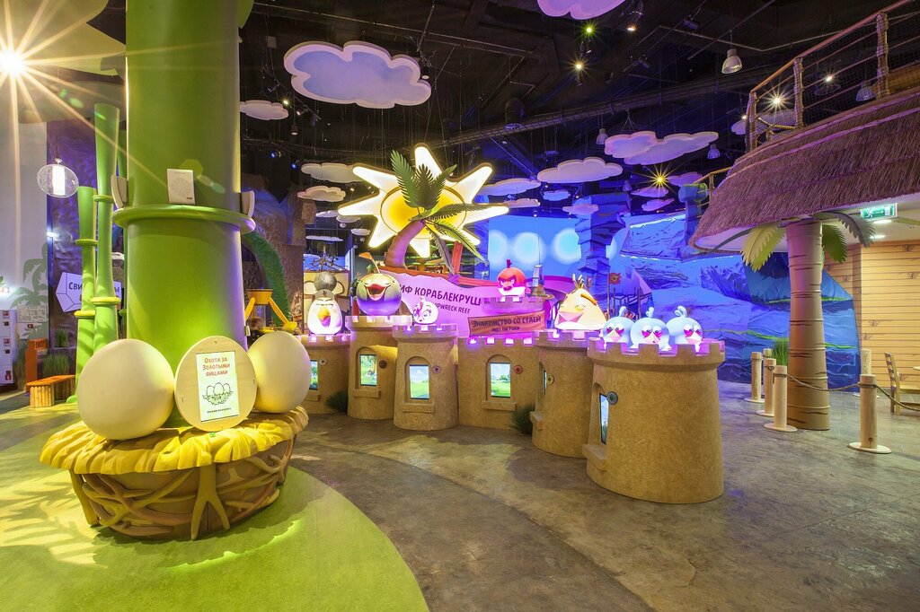 Парк аттракционов Angry Birds Activity Park, Санкт‑Петербург, фото