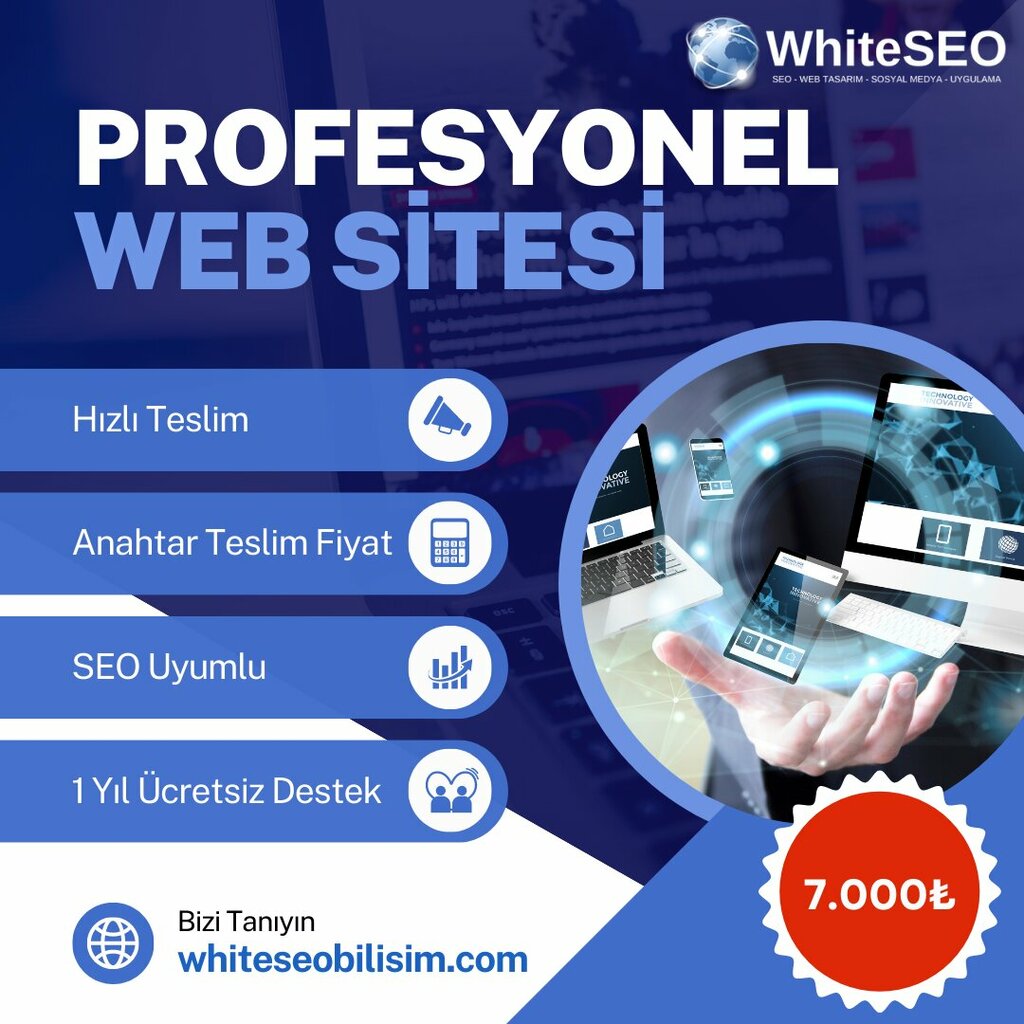 Web design studio WhiteSEO Information Technology, Ankara, photo