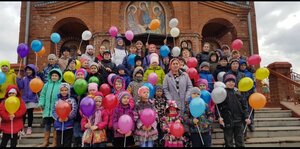 Church of the Life-Giving Trinity (posyolok gorodskogo tipa Inskoy, ulitsa Ilyicha, 54) ، كنيسة أرثوذكسية