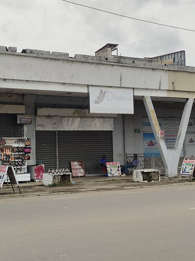Department store Dibato Espace Tissus SA, Douala, photo