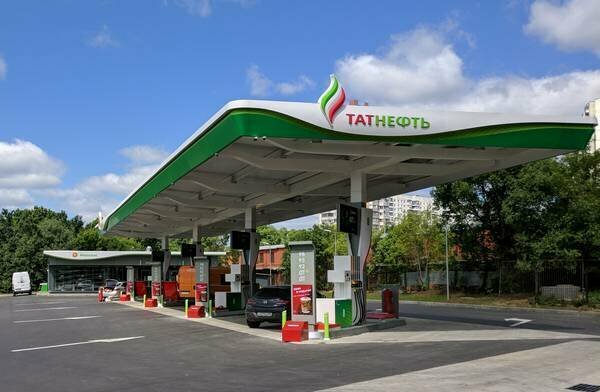 Gas station Tatneft, Moscow, photo