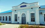 Railway station (rabochiy posyolok Komarichi, ulitsa Nezymayeva, 44) ، محطة القطار