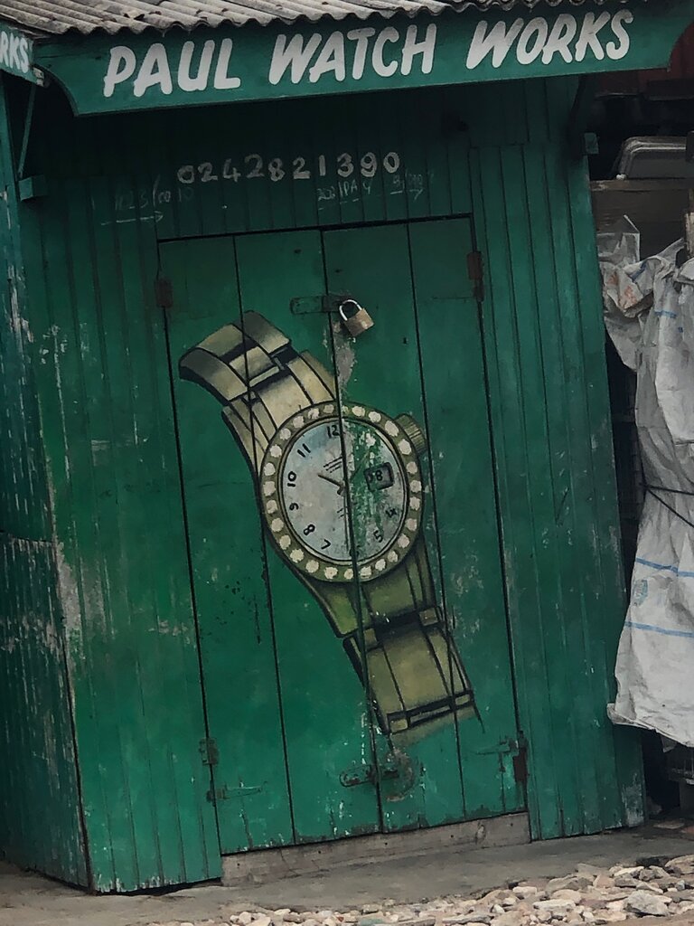 Clock and watch repair Paul Watch Work, Accra, photo