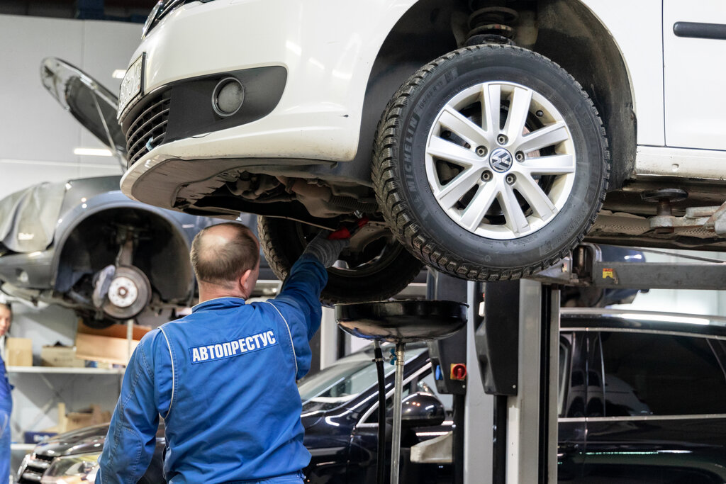 ورشة لتصليح السيارات Official dealer of Volkswagen Autoprestus ، موسكو، صورة