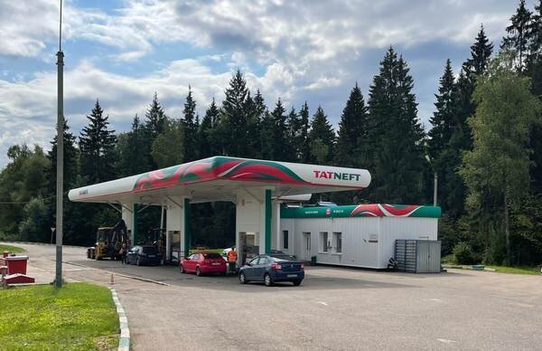 Gas station Tatneft, Moscow and Moscow Oblast, photo