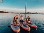 Beach Sup (Saint Petersburg, peshekhodny ekologicheskiy marshrut na naberezhnoy reki Glukharki) ، رحلات القوارب