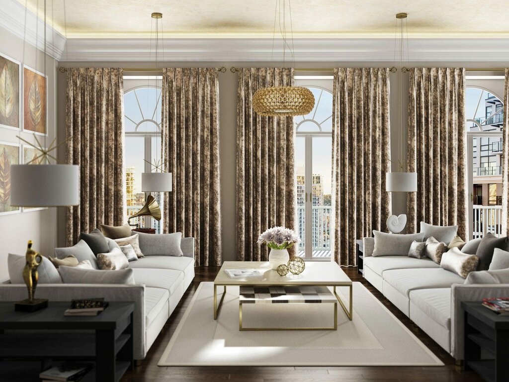 Curtains, curtain rods Curtain Dubai, Dubai, photo