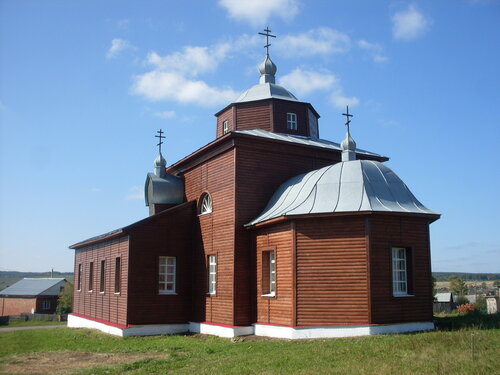 Orthodox church Tserkov Vozdvizheniya Chestnogo Kresta Gospodnya V Novom Sele, Sverdlovsk Oblast, photo