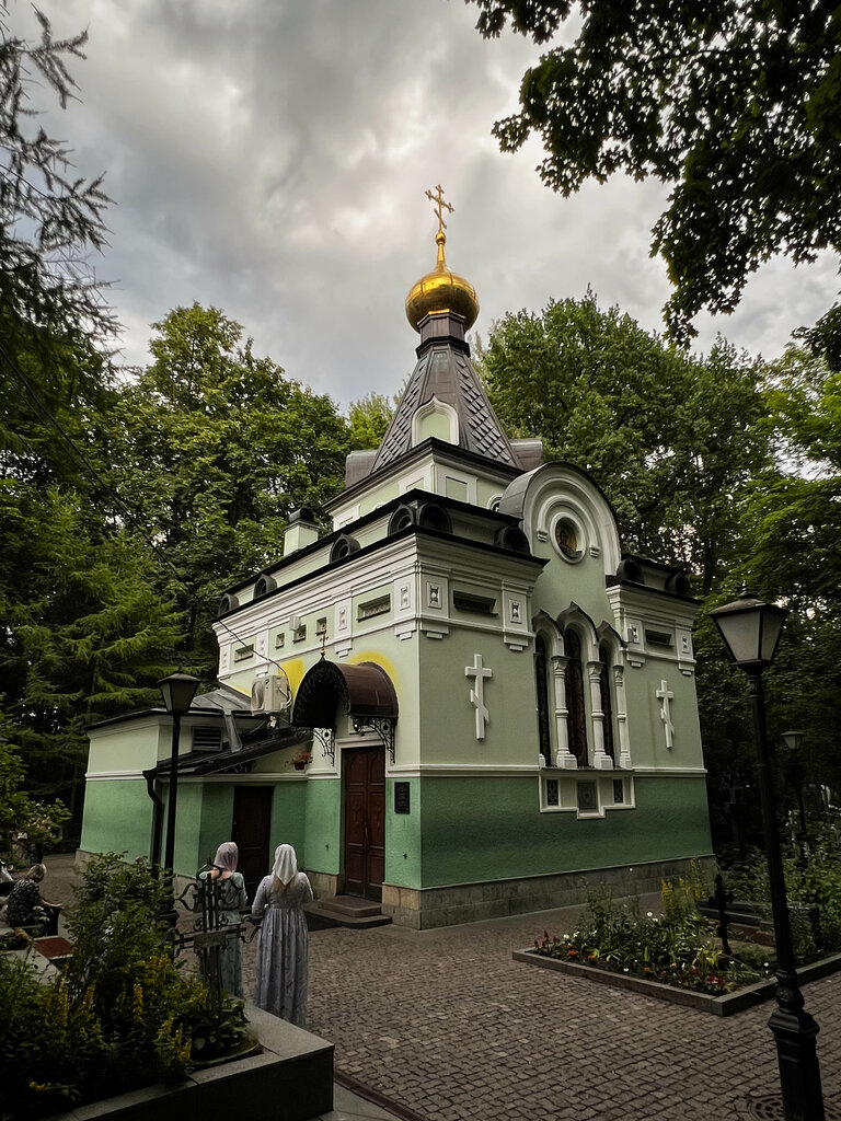 Часовня, памятный крест Часовня святой блаженной Ксении, Санкт‑Петербург, фото