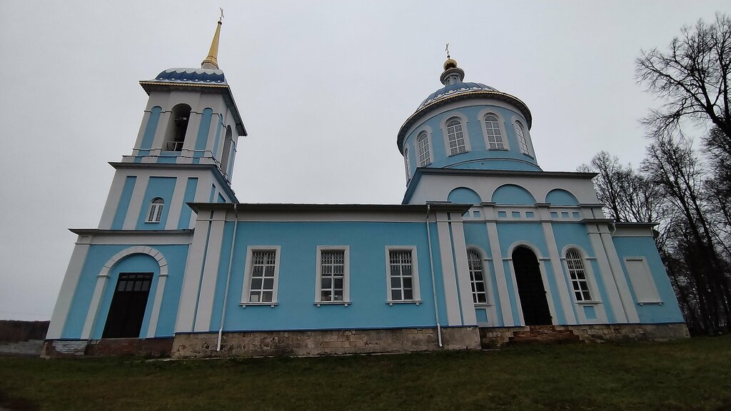 Iglesia ortodoxa Tserkov Pokrova Presvyatoy Bogoroditsy V Romanovo, , foto