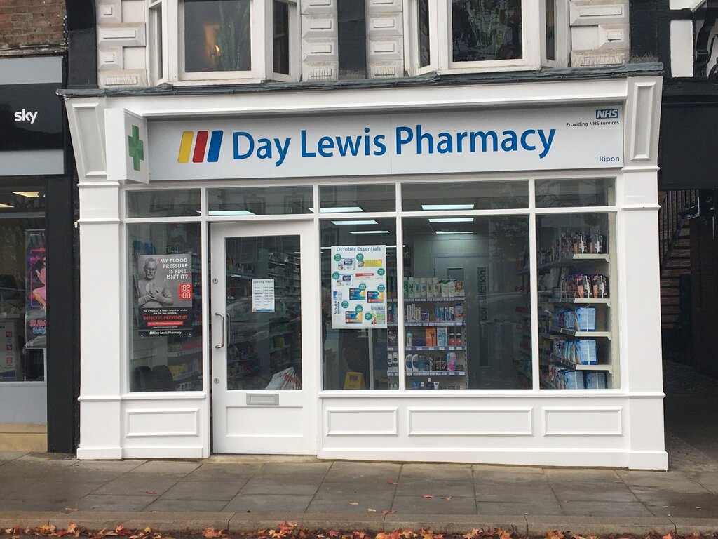 Pharmacy Day Lewis Pharmacy Ripon Westgate, North Yorkshire County, photo