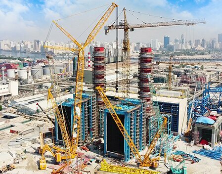 Construction equipment and machinery Al Faris Group, Abu Dhabi, photo