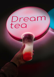 Dream Tea Bubbly Shop (Saint Petersburg, Prosvescheniya Avenue, 19) ، مقهى