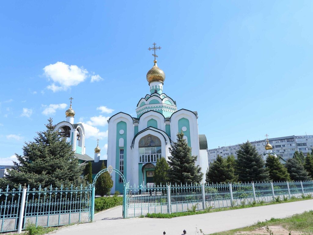 Orthodox church Church of Saint Seraphim of Sarov, Volzhskiy, photo