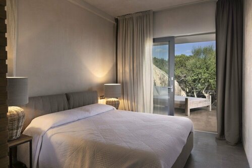 Гостиница Villa in Porto Rafael, Design, Infinity Pool, Panoramic Sea View, Privacy
