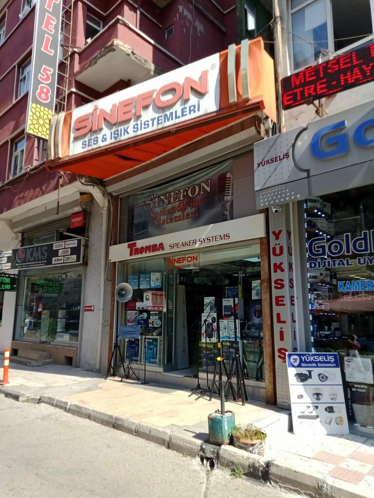 Sound and lighting equipment Sinefon Elektronik, Ankara, photo