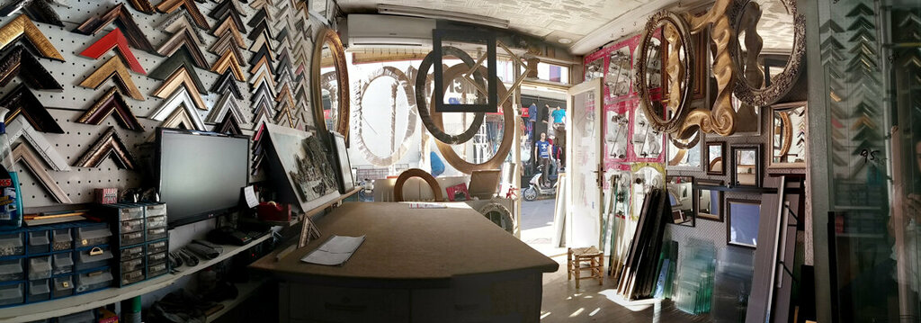 Picture framing Cam-san - Glass, Mirror, Picture, Frame and Canvas Works, Corum, photo