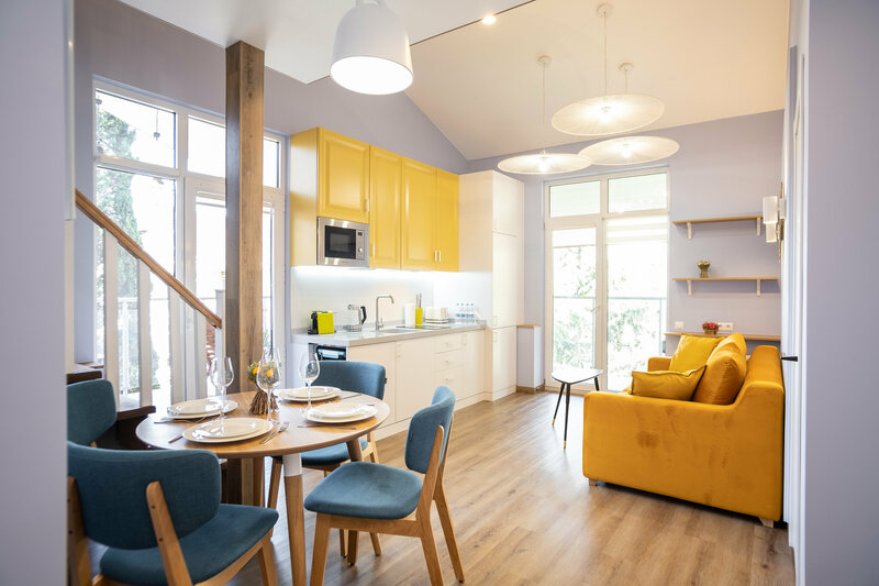 Апартаменты Розмарин Red Apartments в Сириусе