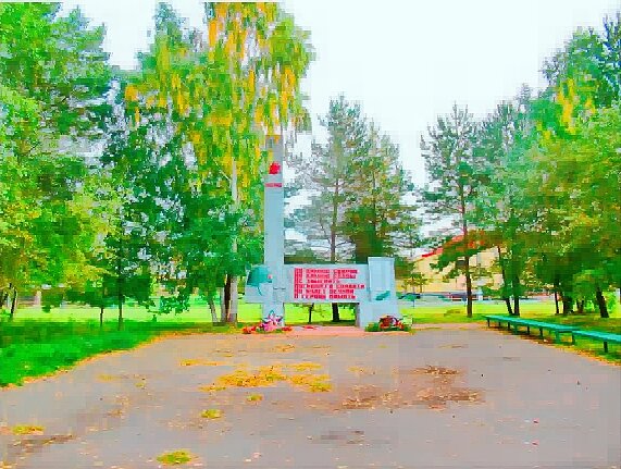 Monument, memorial Обелиск односельчанам, погибшим в годы Великой Отечественной войны, Tyumen Oblast, photo