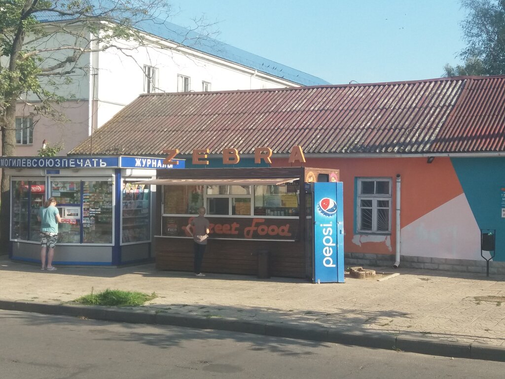 Fast food Zebra, Bobruisk, foto