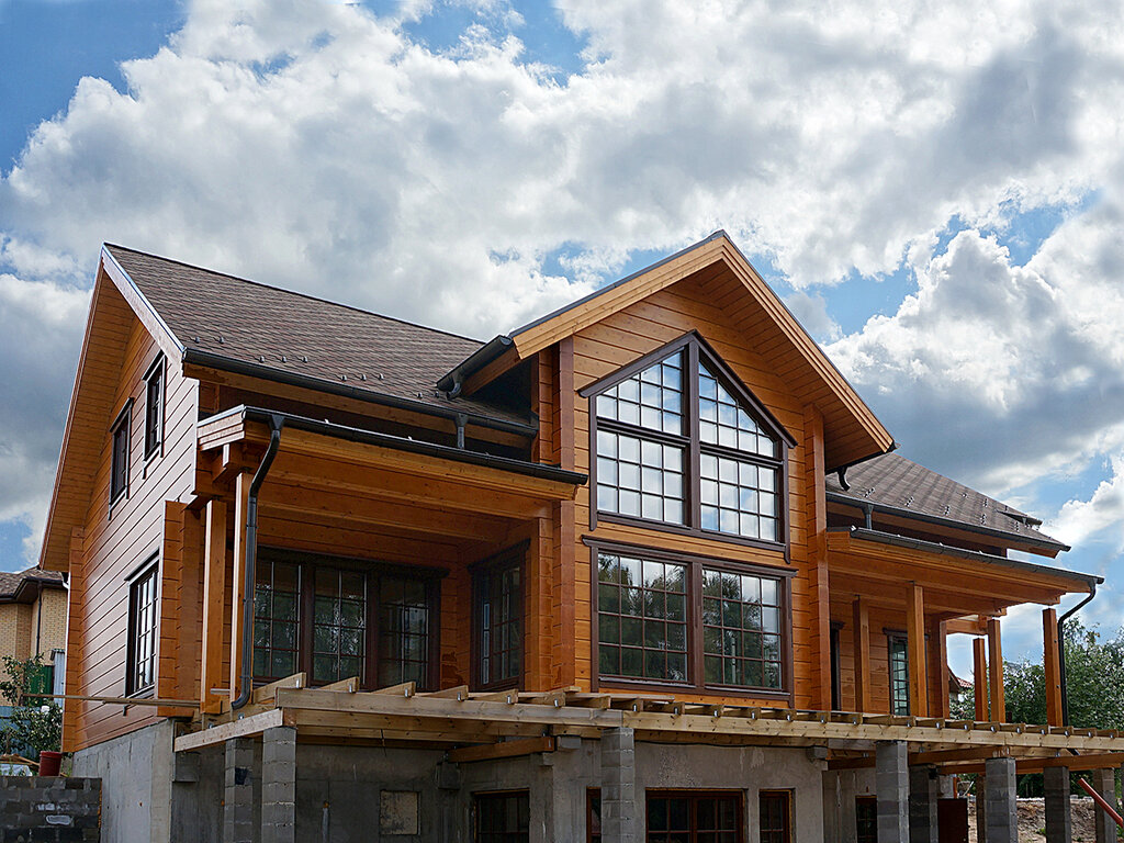 Construction of country houses and cottages Tulla, Moscow, photo