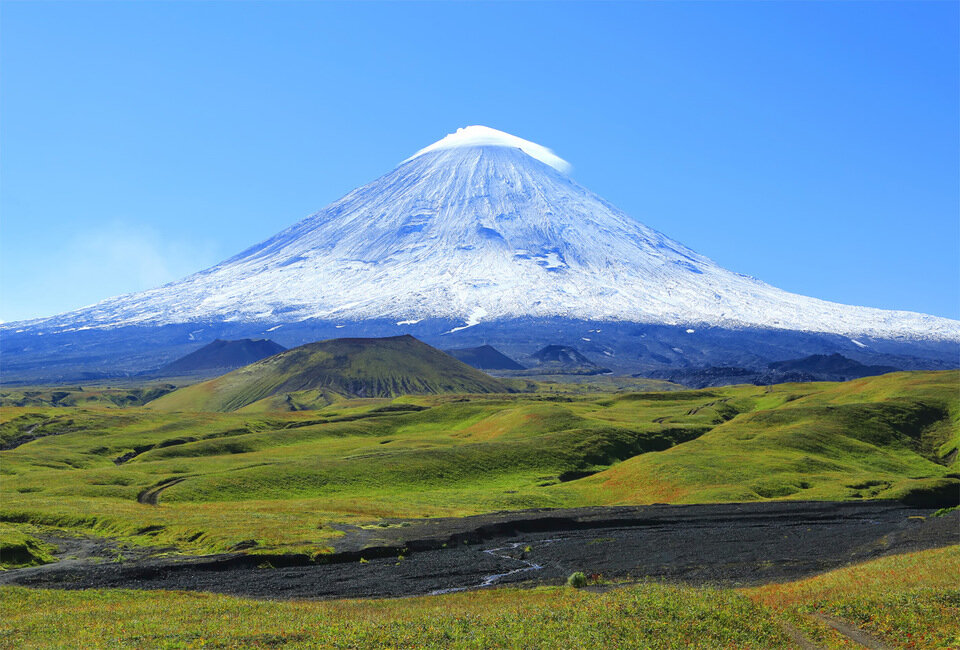 Вулкан Ключевская Сопка, Камчатский край, фото