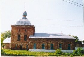 Церковь Николая Чудотворца (Рязанская область, Ряжский муниципальный округ, село Петрово), православный храм в Рязанской области