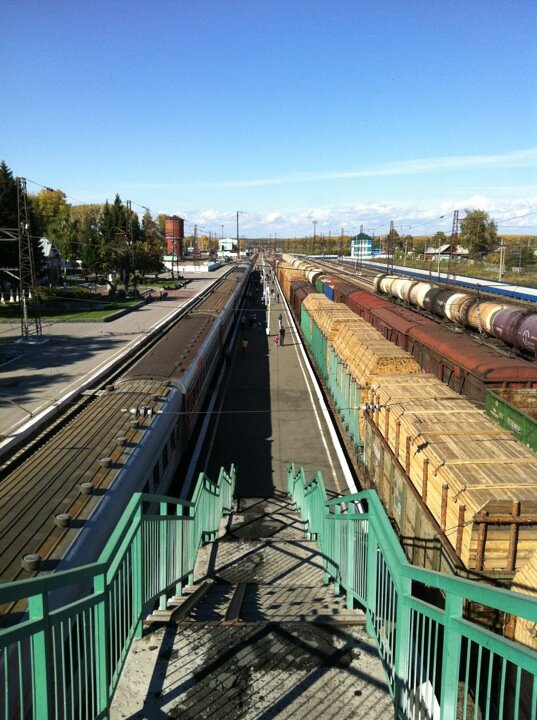 Вокзал в черепаново