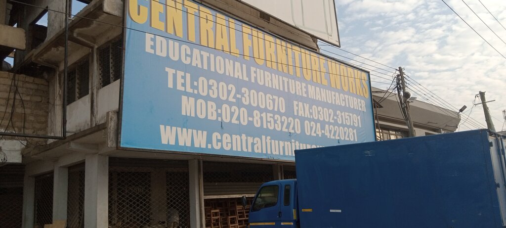 Furniture store Central Furniture Works, Accra, photo
