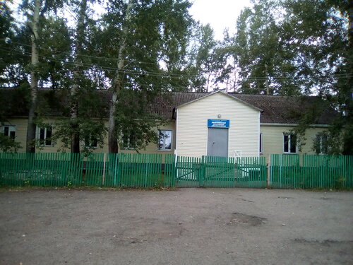 Ambulatory care centre, first aid post Yemelyanovskaya Tsentralnaya Rayonnaya bolnitsa Ammbulatoriya s. Elita, Krasnoyarsk Krai, photo