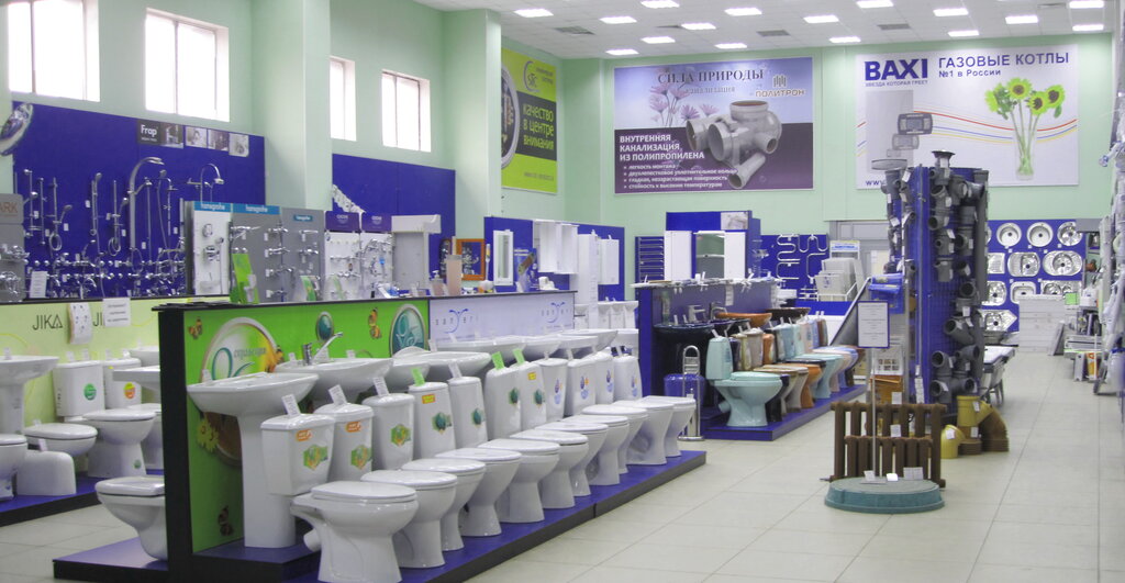 Tienda de artículos de saneamiento Сантехника и отопление, , foto
