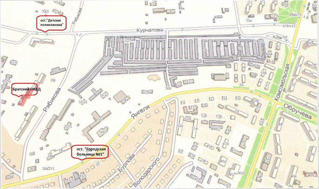 16 Школа братск карта