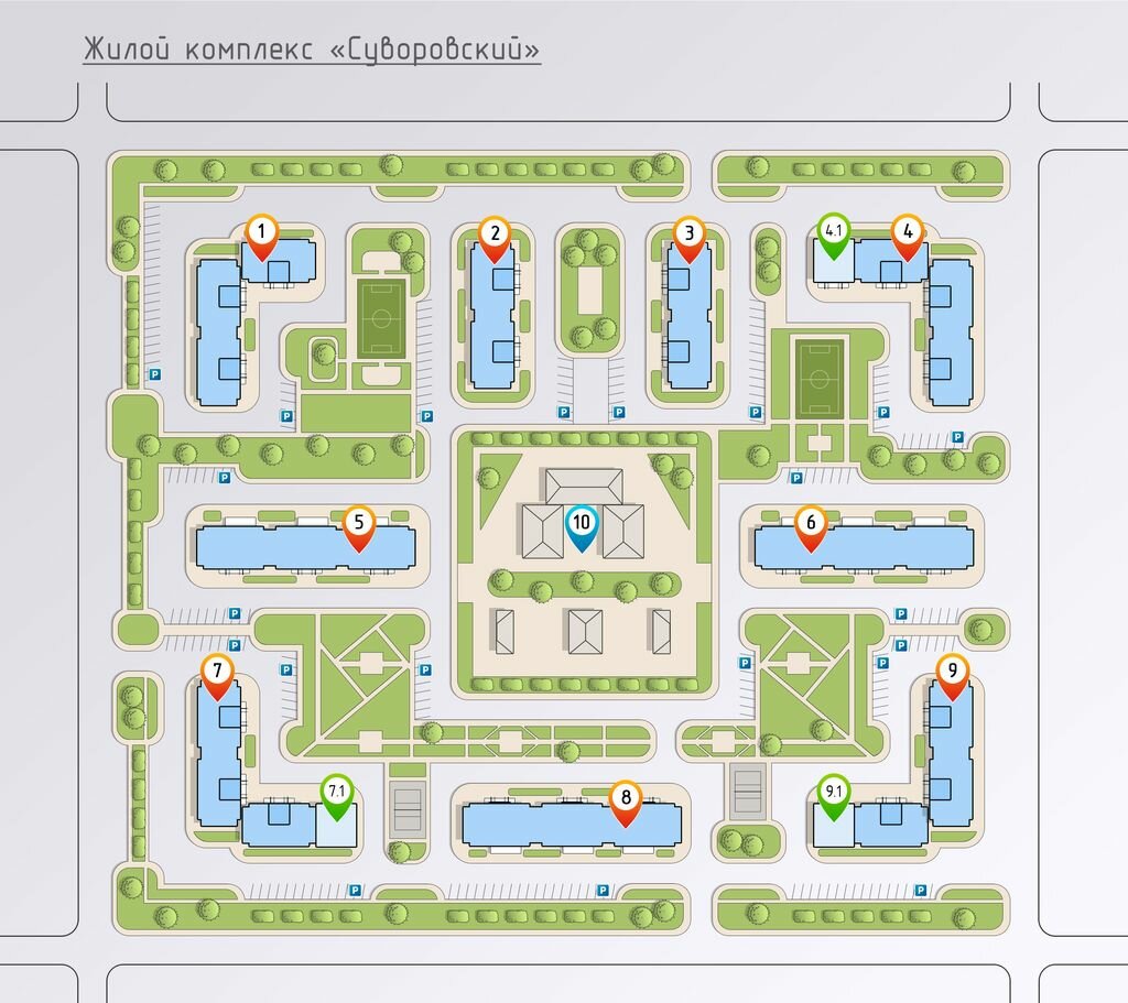 Карта суворовского района ростова на дону подробная с улицами