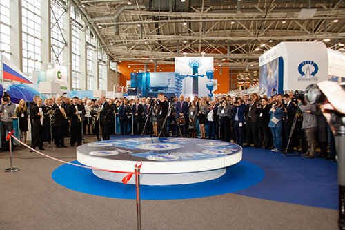 Organization and maintenance of exhibitions Forum Precise measurements - the basis of the quality and safety, Moscow, photo