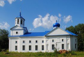 Церковь Введения во храм Пресвятой Богородицы в Прони (Стадионная ул., 14, посёлок Пронь), православный храм в Тульской области