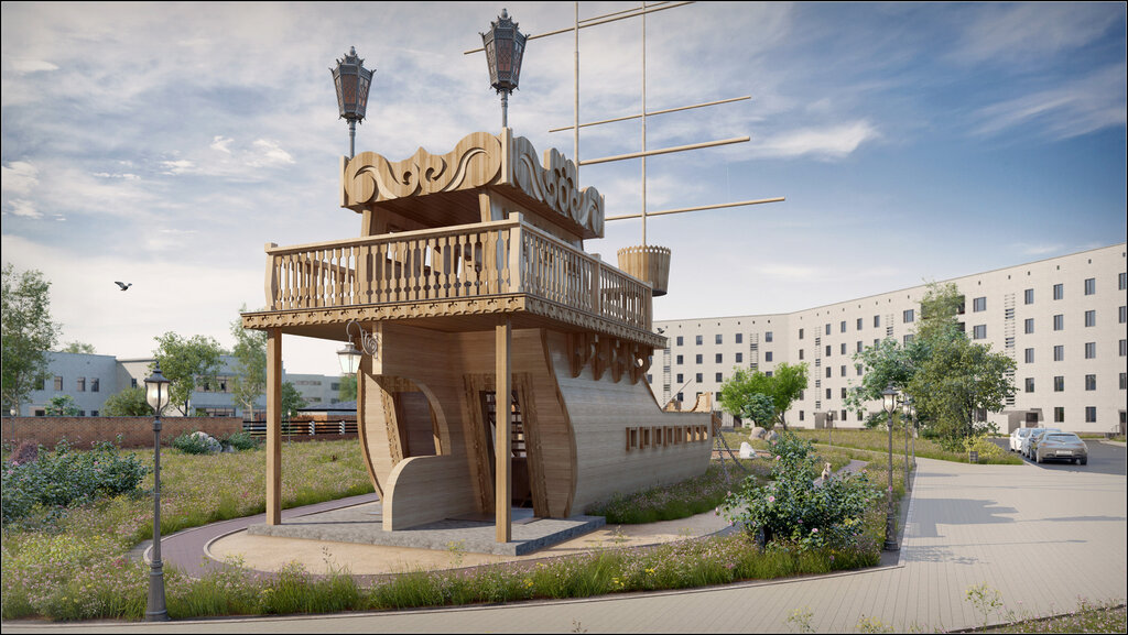 Organización de proyectos ArkhProyekt. Masterskaya Shkarpetina, , foto