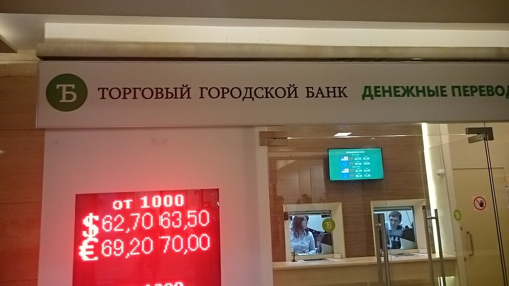Currency exchange Торговый городской банк (Отозвана лицензия), Moscow, photo