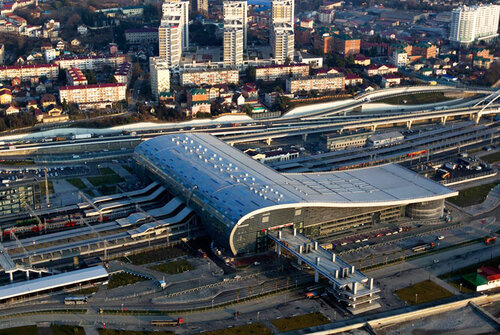 Железнодорожный Вокзал Адлер, Железнодорожный Вокзал, Ул. Ленина.