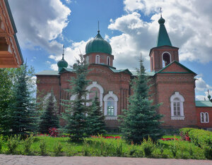 Свято-Троицкий Всецарицынский мужской монастырь с. Тарасково (Sverdlovsk Region, Novouralskiy gorodskoy okrug, selo Taraskovo), orthodox church