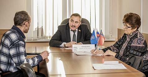Political parties Partiya Edinaya Rossiya, otdelenie, Myski, photo