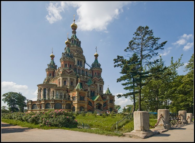 Петропавловский собор Петергоф внутри