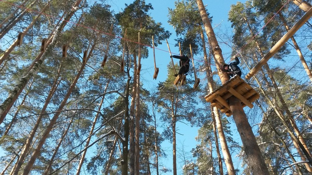 Веревочный парк казань