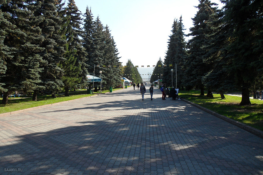 Парк горького в красноярске