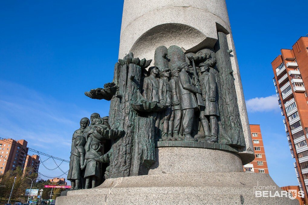 Жанровая скульптура Памятник Беларусь партизанская, Минск, фото